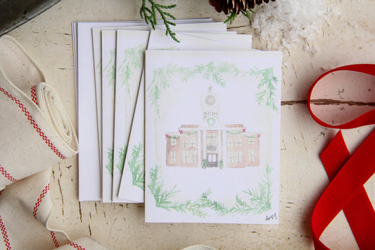Murfreesboro Christmas Courthouse Note Cards Set