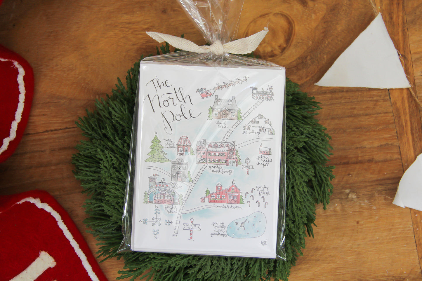 The North Pole Note Cards Set