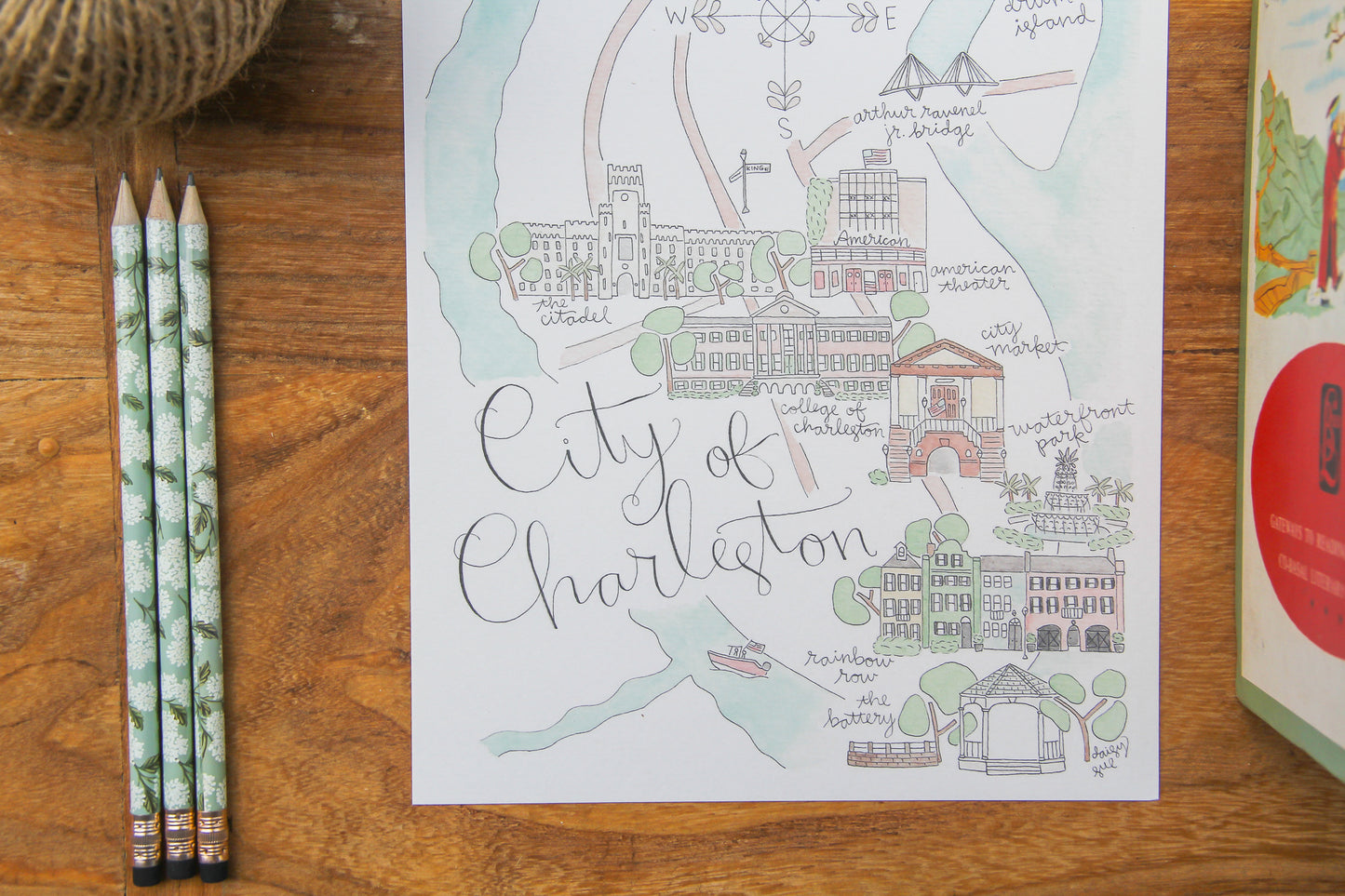 City of Charleston, South Carolina Art Print