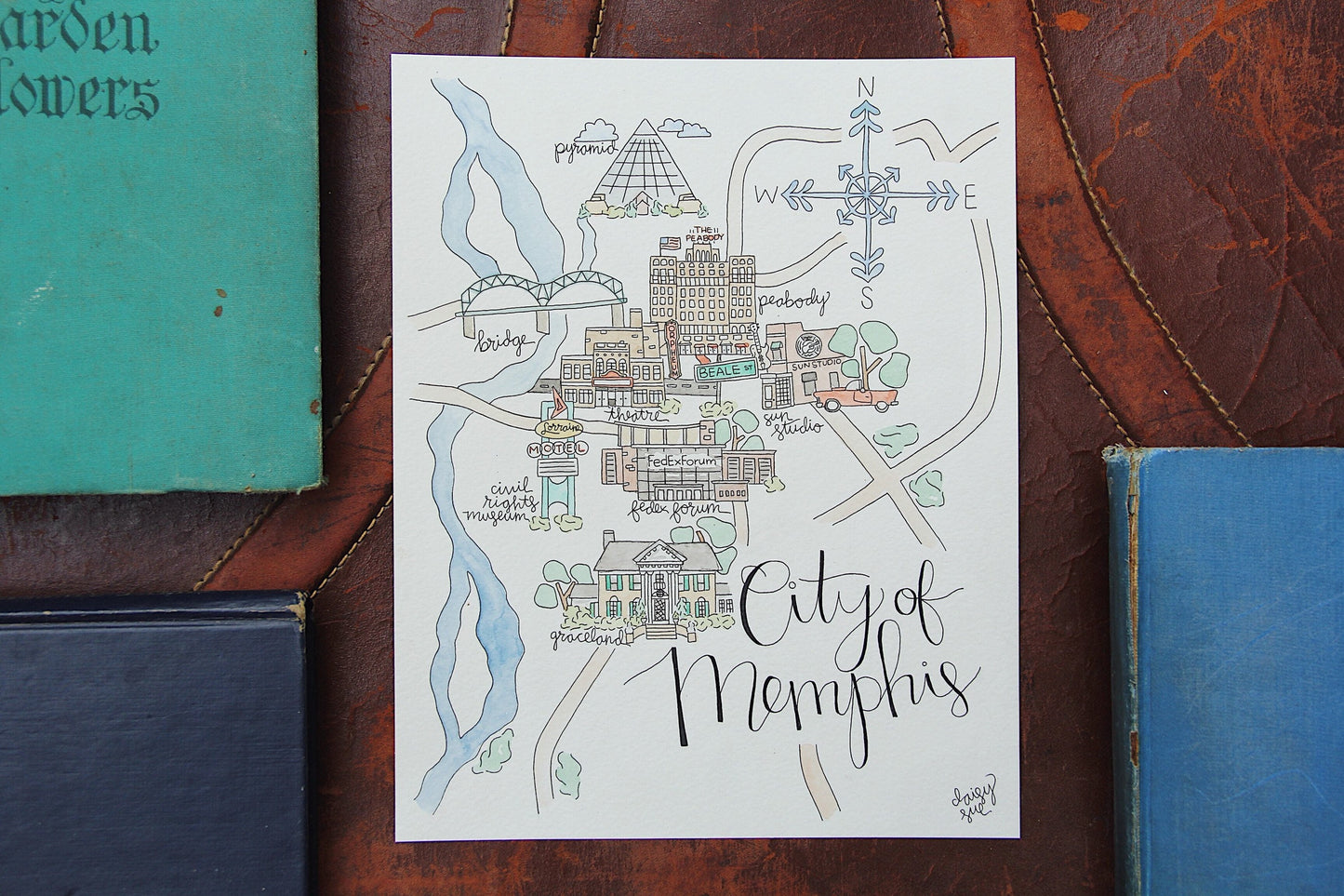 City of Memphis, Tennessee Art Print